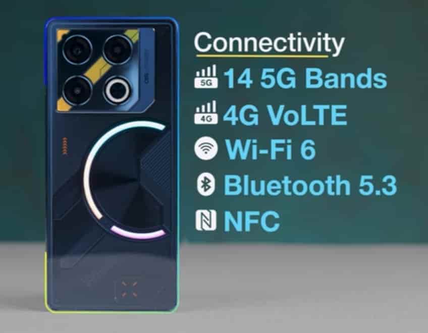 Infinix GT 20 Pro Connectivity