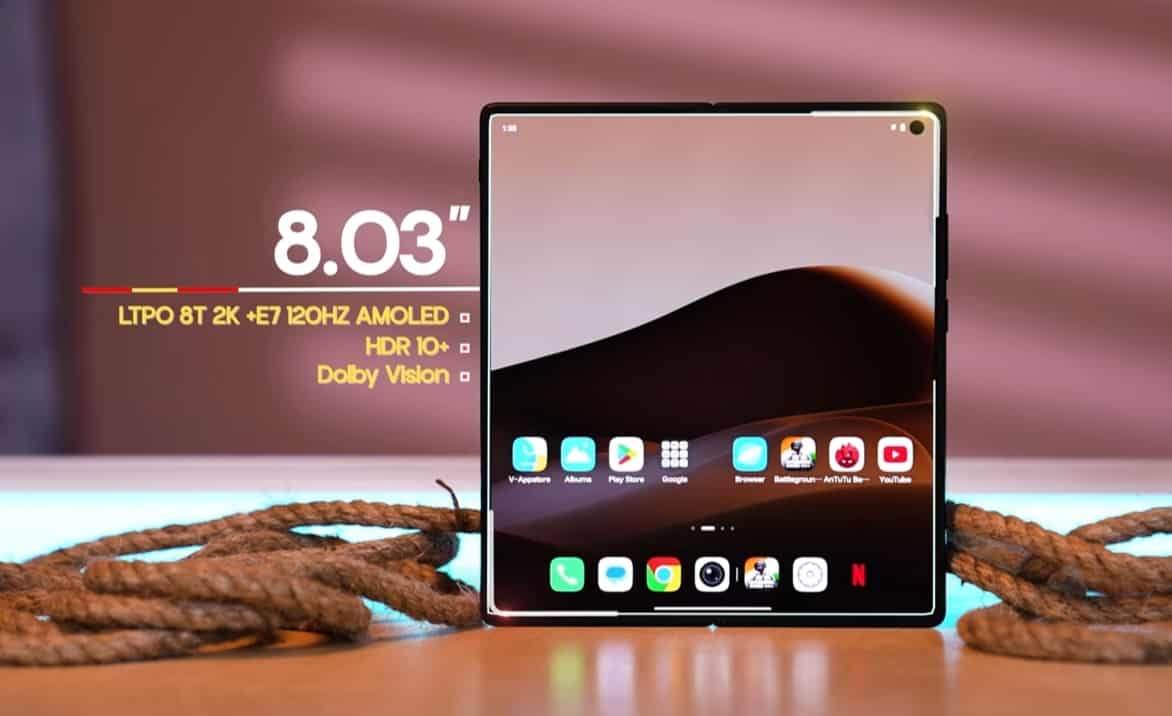 Vivo X Fold 3 pro display